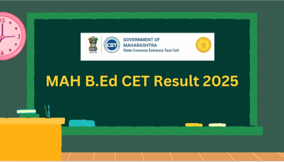 Maharashtra B.Ed CET Result 2025 Link