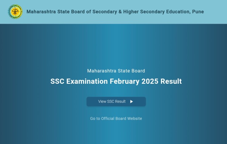 Maharashtra SSC Result 2025 Link