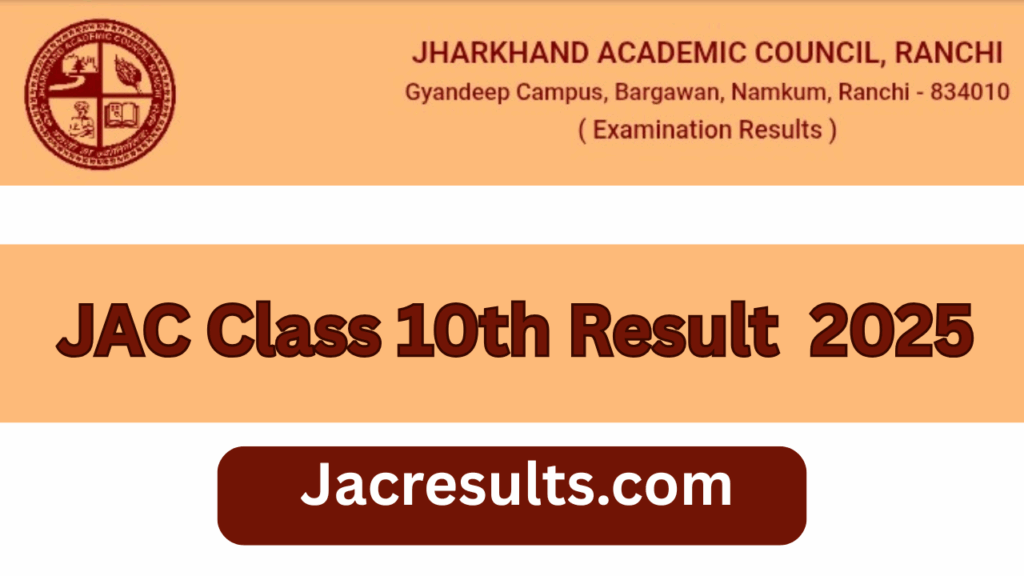 Jacresults.com 2025 Class 10th Result 