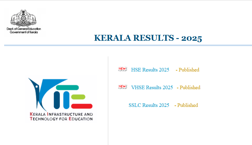 www.results.kite.kerala.gov.in 2025 Plus 2 Results Link
